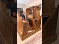 Demonstration of our 23 rank 1953 Rieger compact tracker pipe organ