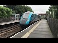 TRAINS at EAST GARFORTH railway station