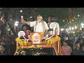 LIVE: PM Modi's roadshow in Chennai today | Lok Sabha Election 2024