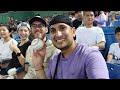 Foreigner's First Baseball Game In TAIWAN