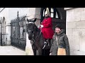“ LEAVE NOW “ Armed Officer REMOVED These IDIOTS At Horse GUARDS | Tries Disrespect The Guard