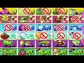 Random 30 Pair Plants and Vine BatlleZ - Who Will Win? - PvZ 2 Team Plant vs Team Plant