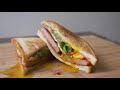 Egg And Luncheon Meat Sandwich Recipe | Easy SPAM Sandwich