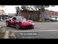 How to drive a lowered car over a steep driveway