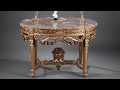 How to restore a table with gold leaf ?  - Galerie ATENA