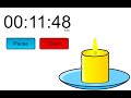 25 minutes candle timer