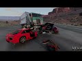 BeamNG Drive realistic crashes #4