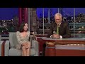 Aubrey Plaza Met Donald Trump as Noddy the Elf | Letterman