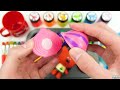 Satisfying Video l How to Make Fruit WITH Rainbow Glitter Lollipops on Sticks & Cutting ASMR