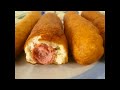 corn dog recipe - Yummy cooking crispy hot dog