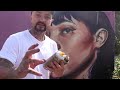 How to paint a Portrait using Spraypaint