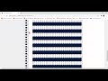 Band Weaving Pattern Editor Demo