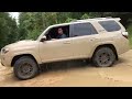 2016 Toyota TRD PRO 4Runner tackles the muddy hole!