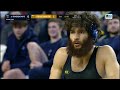 Braeden Davis(PSU) vs Michael DeAugustino(MICH) 1/19/24 (Jeff Byers Radio Call)