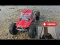 hobbywing 1800se plus 3Brothers G13pro servo go for a swim! do they make it out? #test #rc #crawler