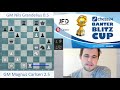 World Champion Magnus Carlsen vs. GM Nils Grandelius | Banter Blitz Cup