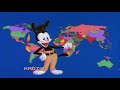 Yakko's World but every time Yakko names a country the video slows down