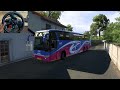 TAT Scania bus driving in Close Streets | Bus driving Euro truck simulator 2 | G29 SETUP