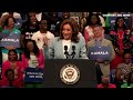 Vice President Kamala Harris speaks about Trump remarks during Atlanta campaign event