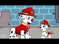 Paw Patrol The Mighty Movie | Skye Zombie Fall in Love Marshall & Locked Chase - Very Sad Story