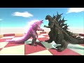 Evolved Godzilla Supercharged find and defeat Godzilla Minus One