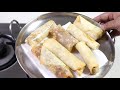 वेज स्प्रिंग रोल होममेड शीट्स के साथ | Veg Spring Roll | Spring roll | KabitasKitchen