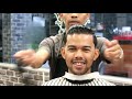 TUTORIAL : Top Knot/Man Bun. (drop fade.) TERMUDAH. Haircut tutorial. Cara Buat Style Top Knot