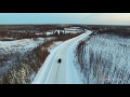 The Evening Commute: Drifting in Northern Alberta