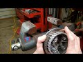 Repairing A Worn/Grooved Clutch Basket + Operation - XL600R