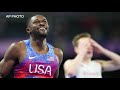 American Rai Benjamin beats world-record-holder Karsten Warholm for gold in 400-meter hurdles