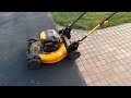 Dewalt push lawn mower after 2 seasons - do I have regrets?