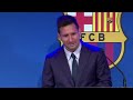 ROMPIÓ EN LLANTO. Lionel Messi se despidió del FC Barcelona con ganas de regresar | La Liga