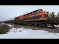 Triple KCS | CP 8760 leads 112 at Castle Mountain, AB