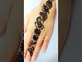 Simple Arabic Mehndi 🌷simple mehndi design 🥀mehndi