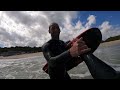 SUPER CLEAR SUNNY DAY! POV SURF COL KRUKKO! SARDEGNA