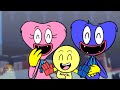 HUGGY WUGGY.EXE & KISSY IS SO SAD WITH PLAYER! Poppy Playtime Animation Compilation