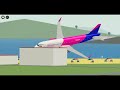 Wizz Air A320 landing at St Barthelemy