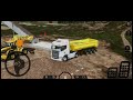 Mixer Cement Truck Driving in Heavy Machines and Construction - Android Gameplay