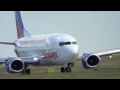 Windy landing Leeds Bradford Airport 06/06/15