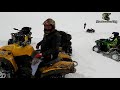 Fun in the Snow ❄️ ATV Winter Ride 😱
