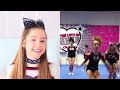 MY FIRST TIME CHEERLEADING *embarrassing*