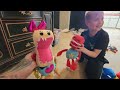 Unboxing 9 New Boxy Boo Plush from Project: Playtime!