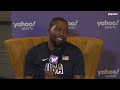 KEVIN DURANT on Olympics, Team USA & the reported trade talk from SUNS | Yahoo Sports