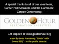 Garber Park Time Lapse of Restoration 3 project - Golden Hour Restoration Institute