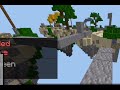 Minecraft learning how to 360 jump bridge