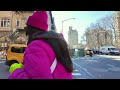 NEW YORK CITY - Manhattan Winter Season, Bryant Park, Washington Square, SoHo, Greenwich, Travel, 4K