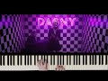 Somebody - Dagny Tutorial (Piano cover - Acoustic version)
