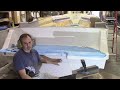 Extending the hull of a fiberglass boat