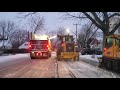 Epic Snow Removal in Downtown Montreal in Canada: Déneigement à Montréal #snowremoval