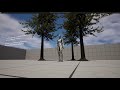 Unreal Engine - Choppable Trees Demonstration (UE5)